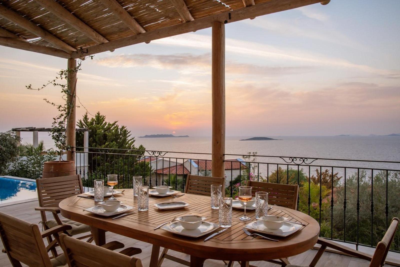 Villa Xanthos Kas Bagian luar foto