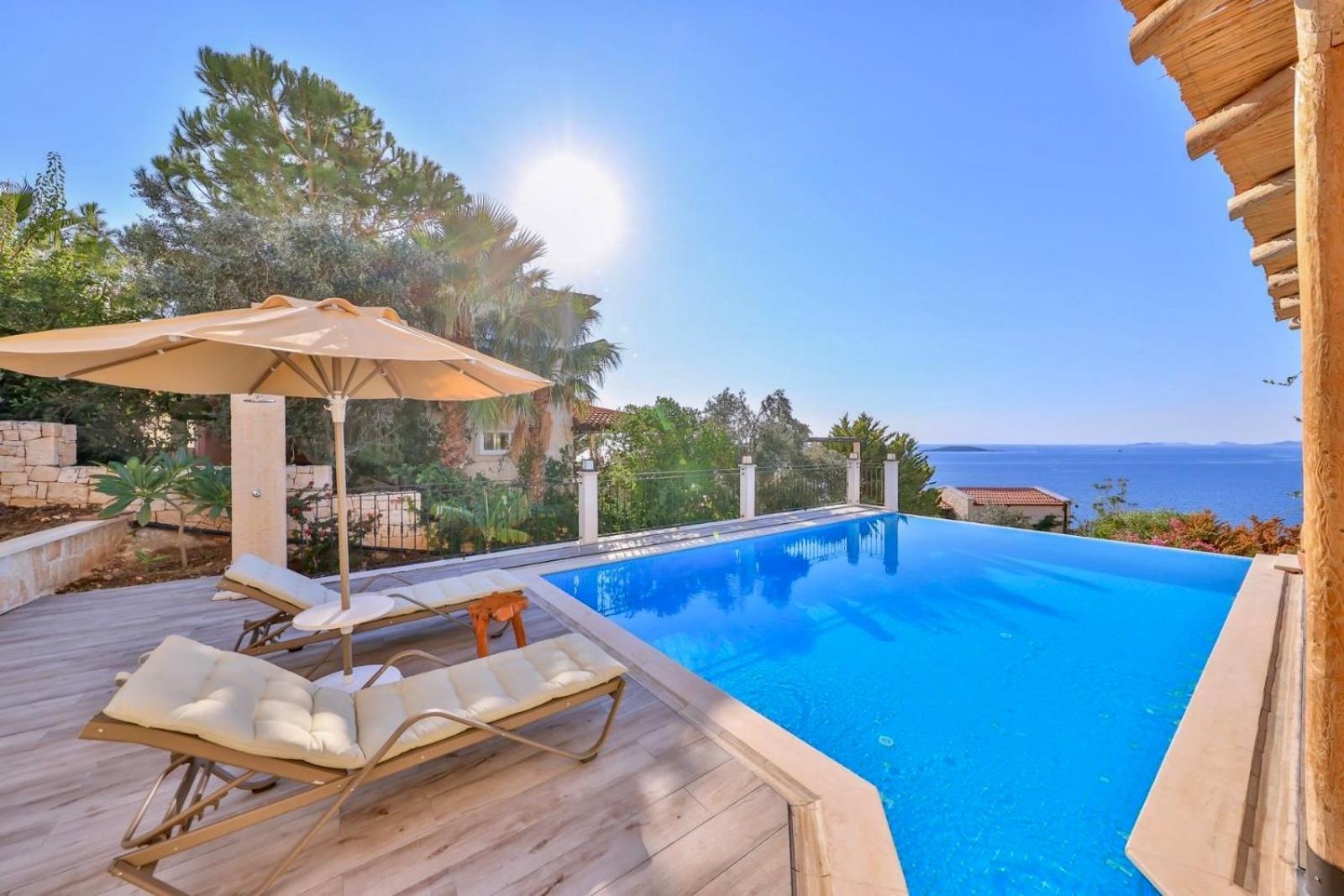 Villa Xanthos Kas Bagian luar foto
