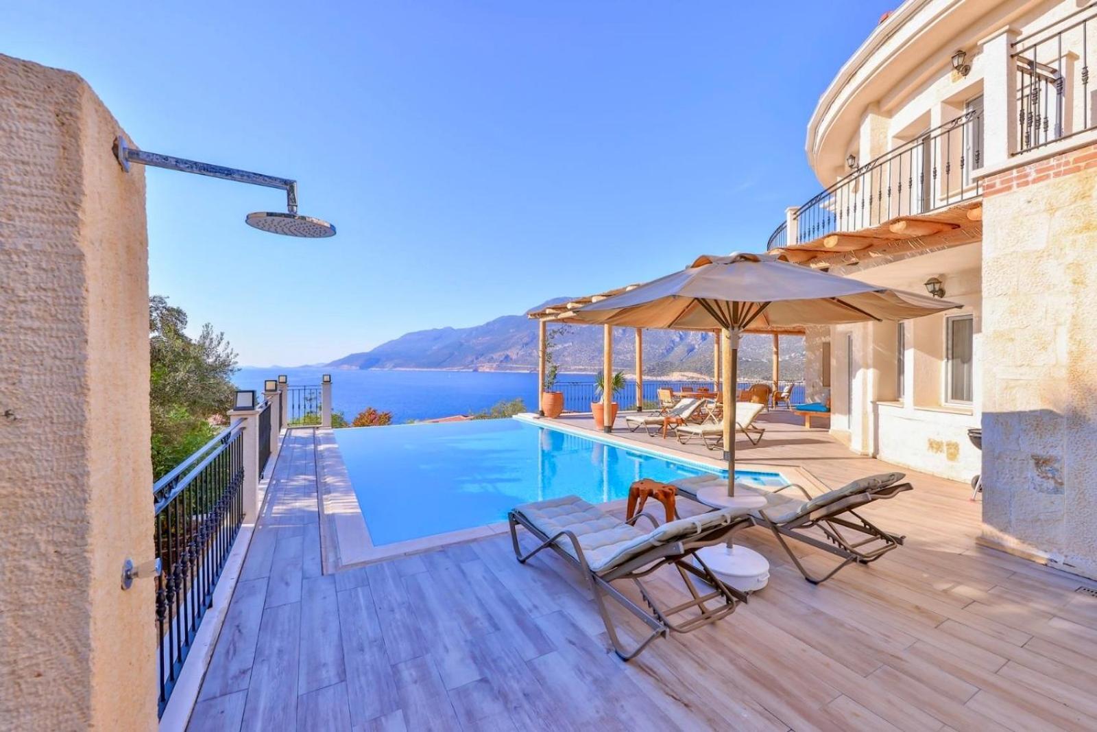 Villa Xanthos Kas Bagian luar foto